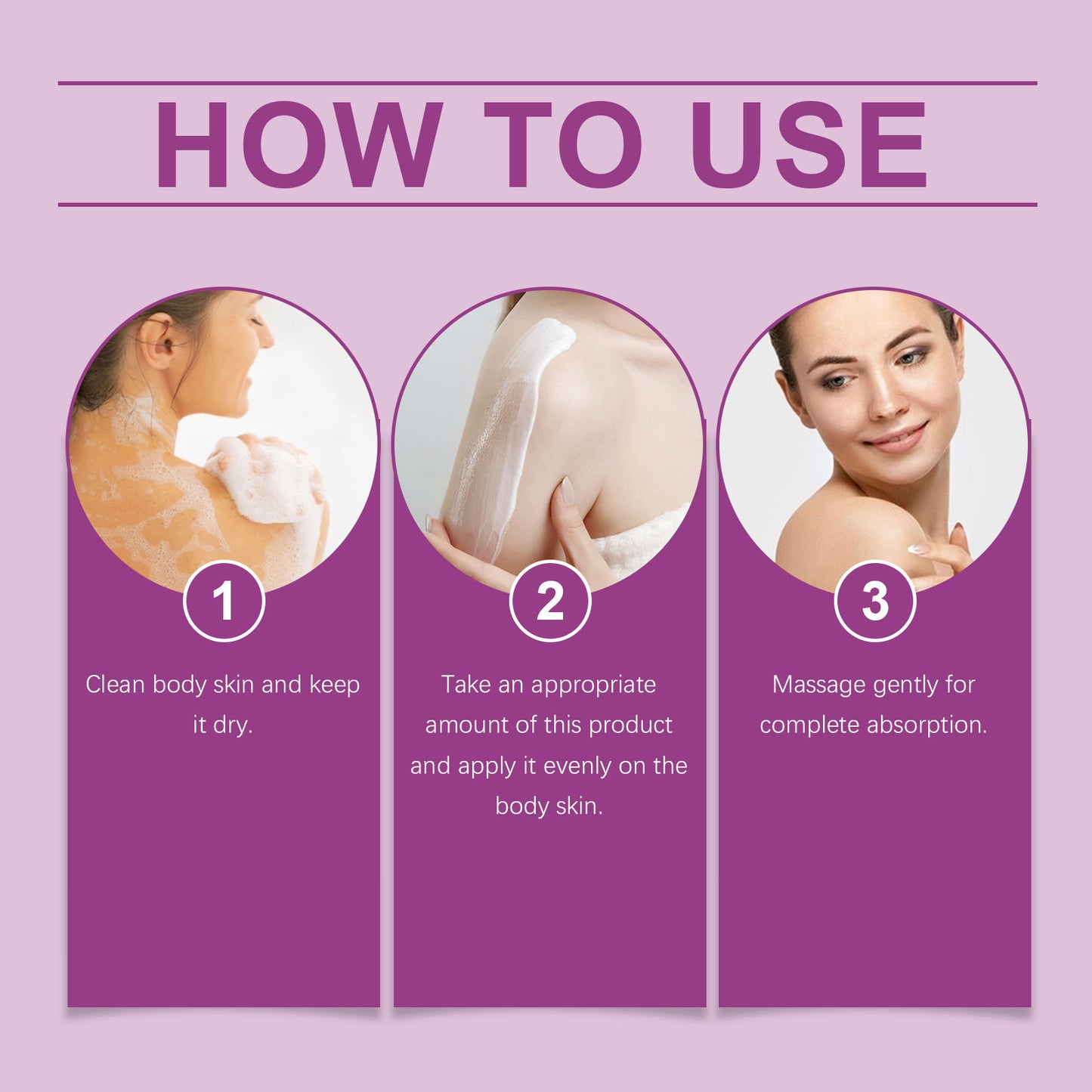 OUHOE Nicotinamide Brightening Body Cream, Moisturizes Even Skin Tone, Firming And Relieving Dry Body Lotion