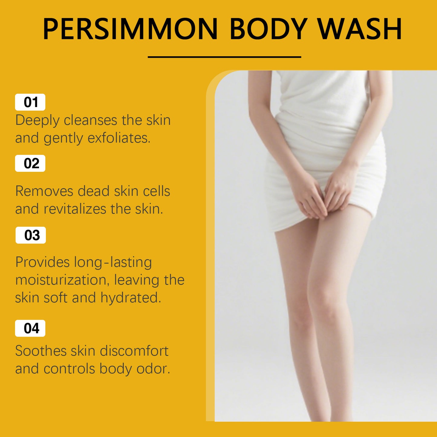 Refreshing Persimmon Body Wash