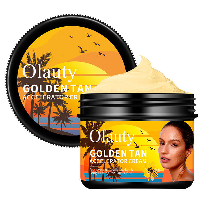 Sun-aid Sun Tanning Cream Bronze Beach Swimming Pool Wheat Color Body Lotion