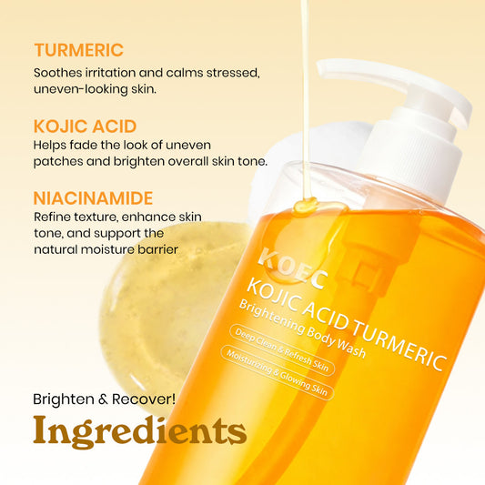 Kojic Acid Turmeric Body Wash