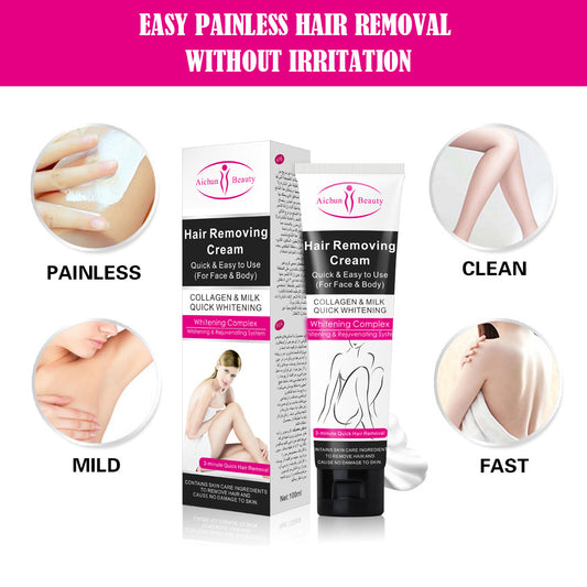 Arm Hair Removal Does Not Irritate Hair Removal Cream