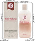 Body Makeup Liquid Cover Skin Spots Blemishes Tattoo Natural Moisturizing Long Lasting Foundation