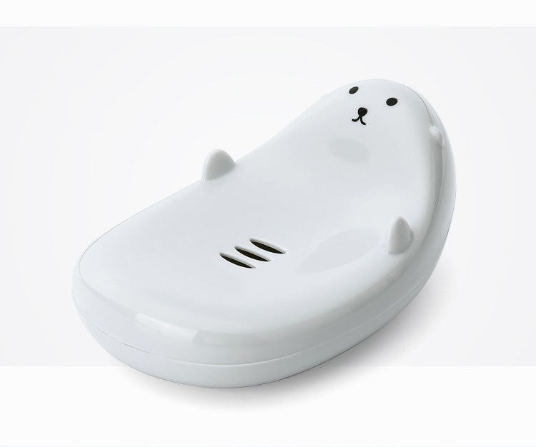 Cartoon Soap Dish Bathroom Drain Soap Holder