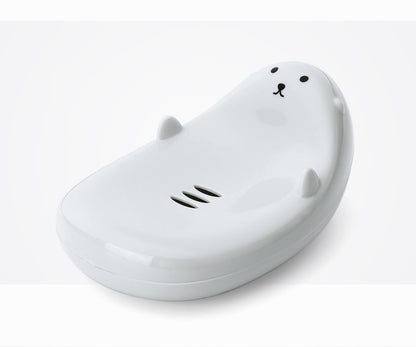 Cartoon Soap Dish Bathroom Drain Soap Holder