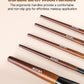 9-Piece Makeup Brush Set For Foundation Blending Eyeshadow, Professional Makeup Brush Kit With Soft Natural Wool & Vegan Synthetic Bristles, Ergonomic Wood Handle, Travel-Friendly Storage Bag
