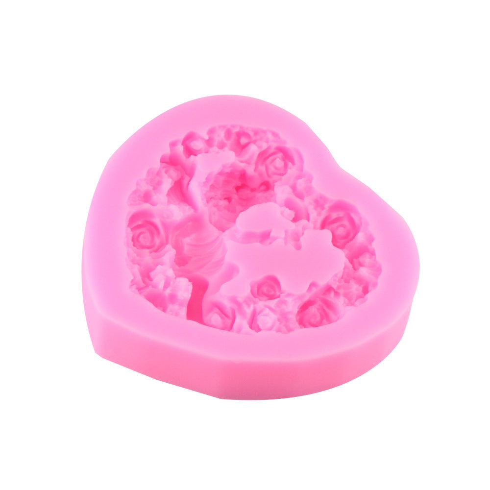Angel Rose Silicone Soap Handmade Soap Mold