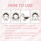 Ouhoe Peach Hair Removal Cream Gentle Non-Irritant Cleaning Ladies Facial Lip Hair Quick Hair Removal Cream