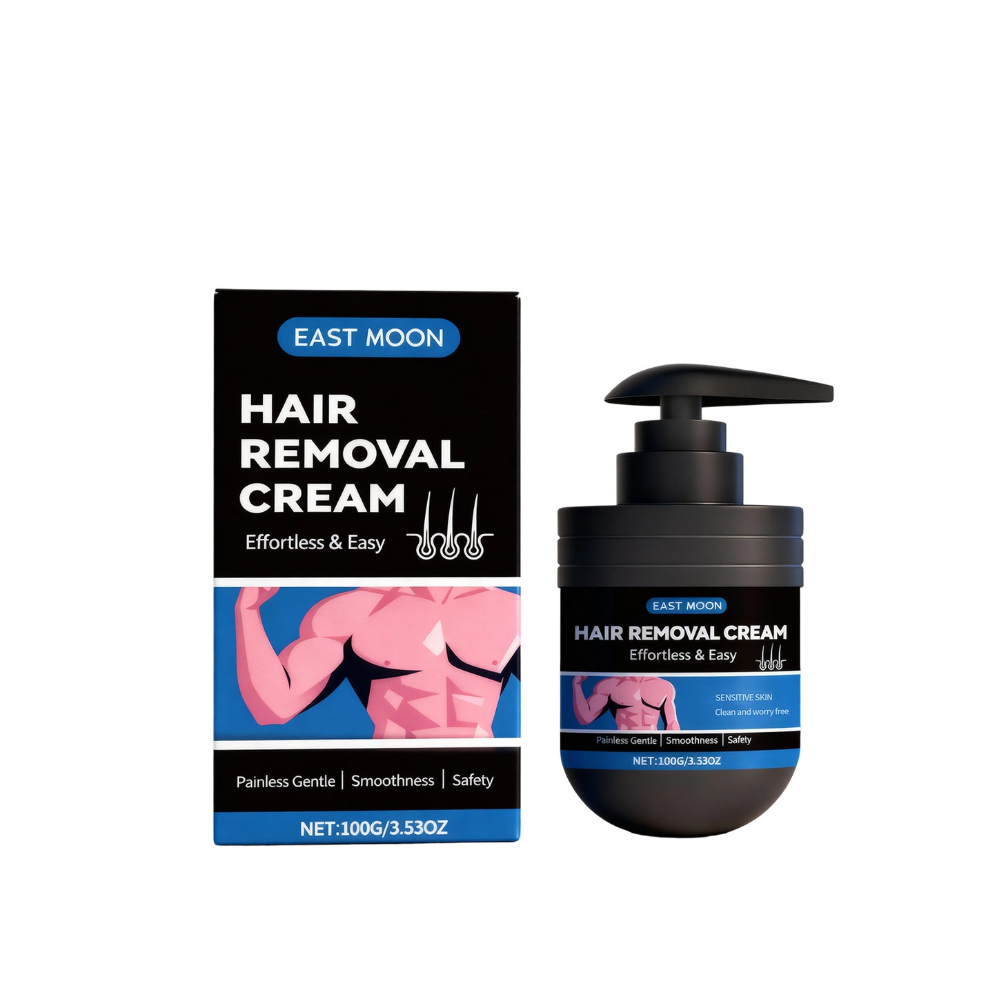 Men's Body Hair Removal Cream