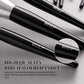 Beili Christmas Gift Makeup Brush Set Of 10, Kabuki Brushes With Synthetic Hair For Foundation, Concealer, And Eyeshadow.